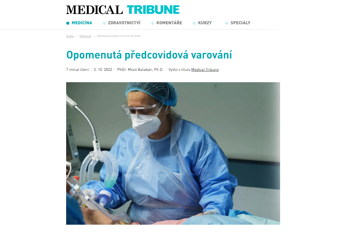 Medical Tribune - článek
