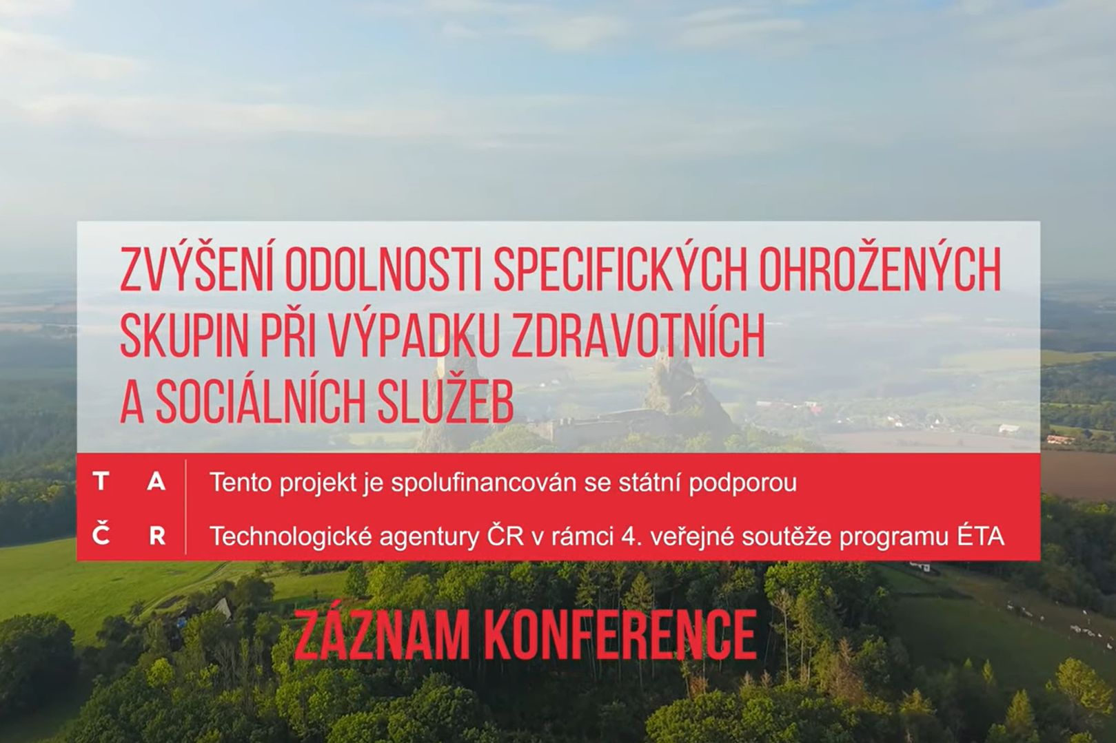Závěrečná konference 14. 9. 2022